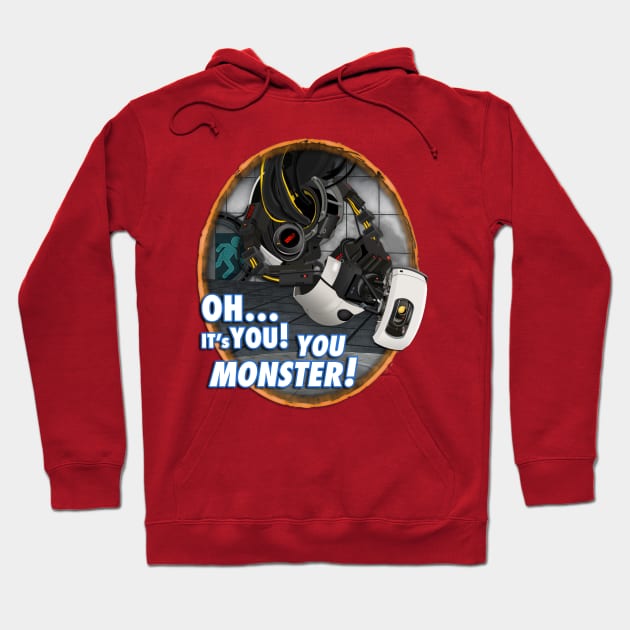 Oh... It's You! You Monster! Hoodie by fotofixer72